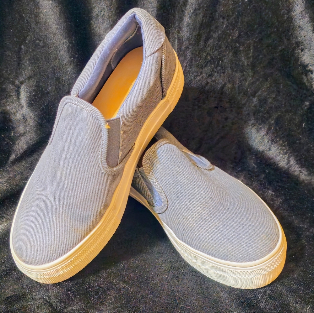 Women's Denim Platform Sneakers